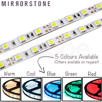 1m Single Colour LED Tape, 14.4W